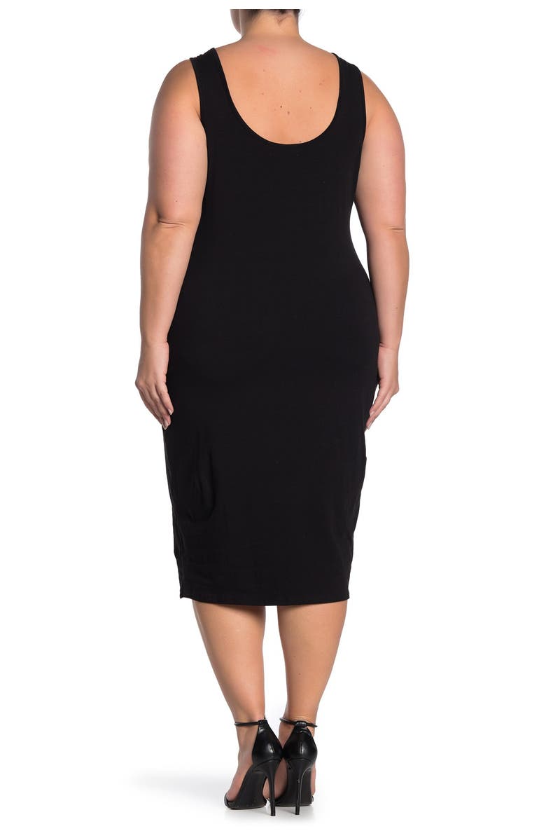 PLANET GOLD Double Scoop Knit Tank Dress, Alternate, color, 