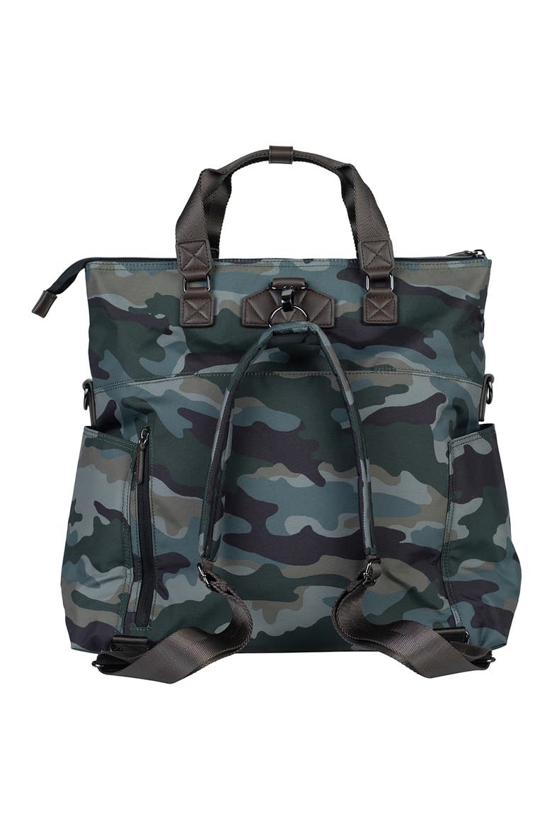 Courage 3-in-1 Foldover Diaper Tote, Alternate, color, CAMO