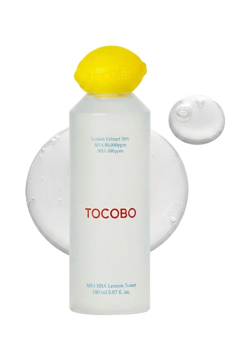 Tocobo AHA BHA Lemon Toner, Main, color,