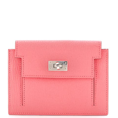 Kelly Pocket Compact Wallet Chevre Mysore