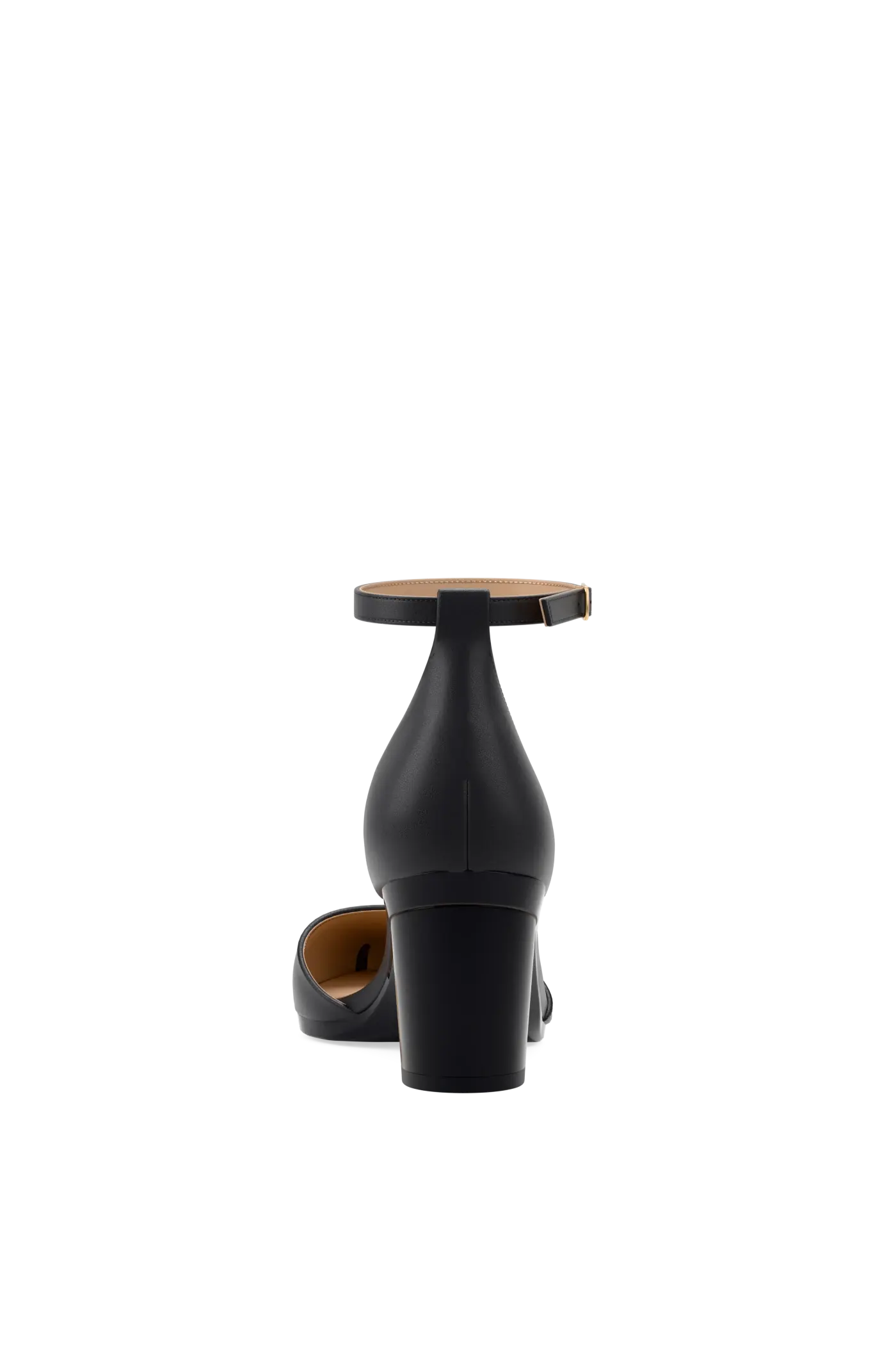 Pashion Footwear The D'Orsay 3" Block Convertible Heel, Alternate, color, Coal Leather