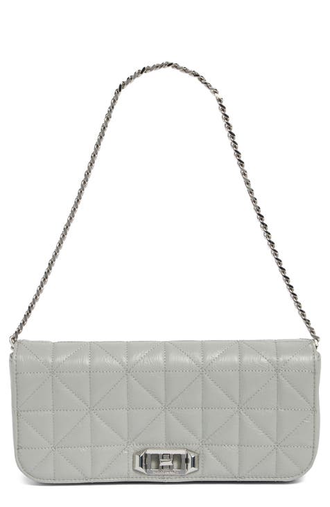 Quilted Flap Clutch