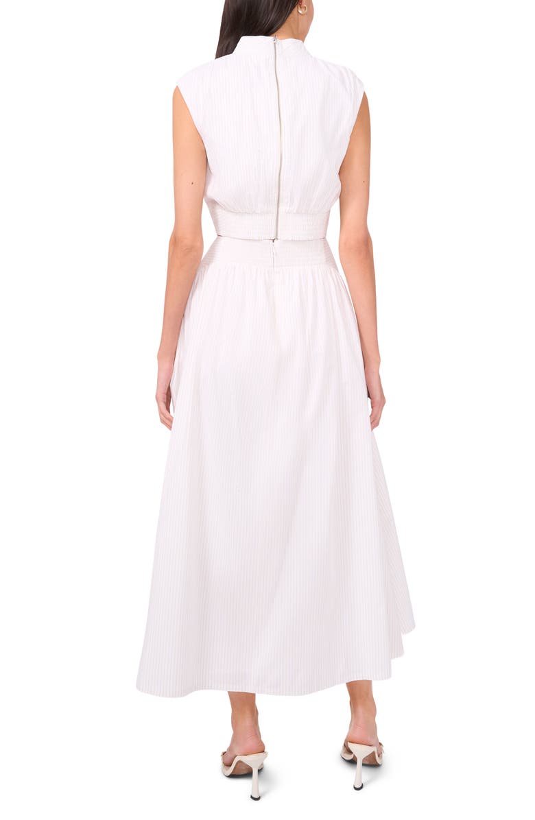 Parker The Julianne Pinstripe Maxi Skirt, Alternate, color, Lucent White