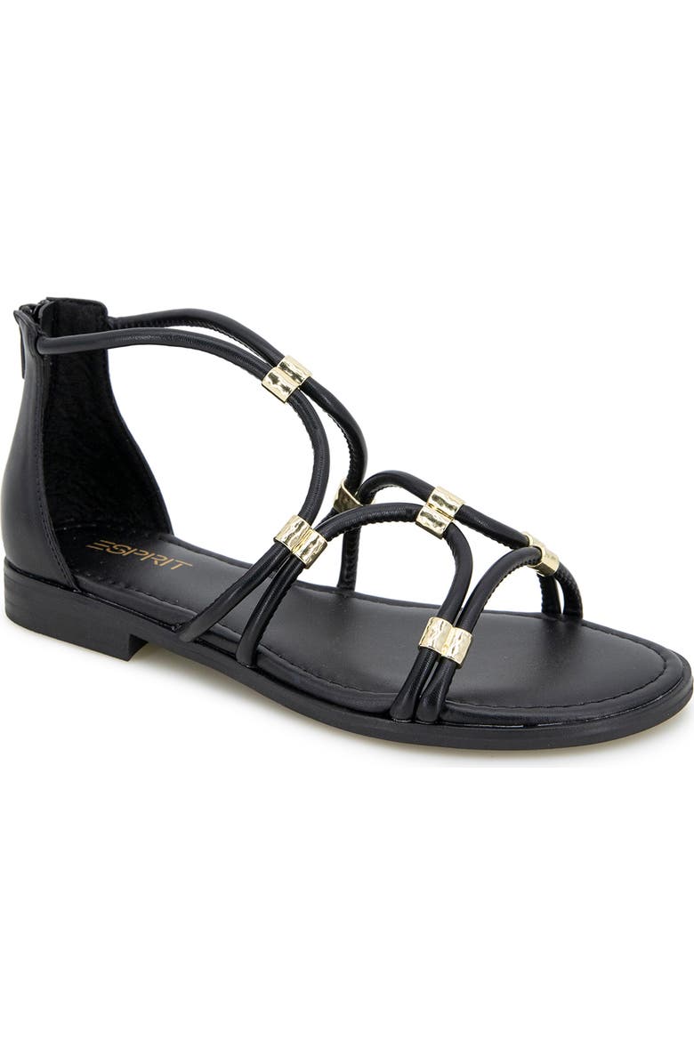 Esprit Chaya Rolled Strap Sandal, Main, color,