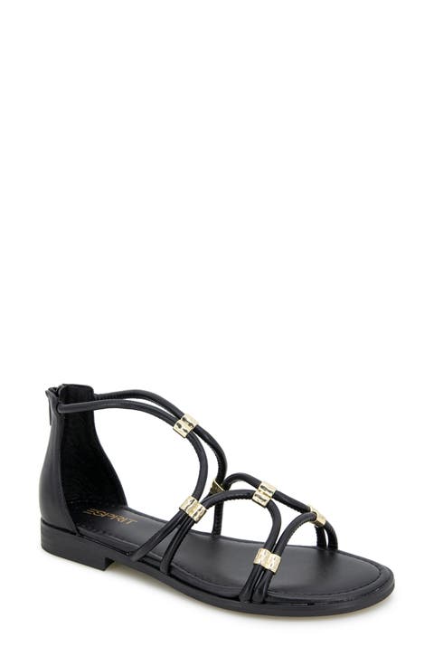 Chaya Rolled Strap Sandal (Women)
