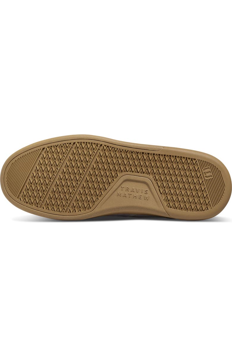 TravisMathew The Modern Knit Slip-On Sneaker, Alternate, color, Heather White