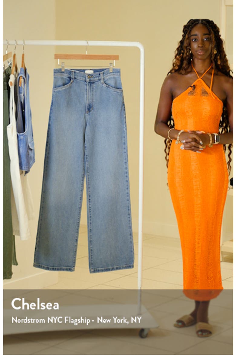 The Mischa Super High Waist Wide Leg Jeans video