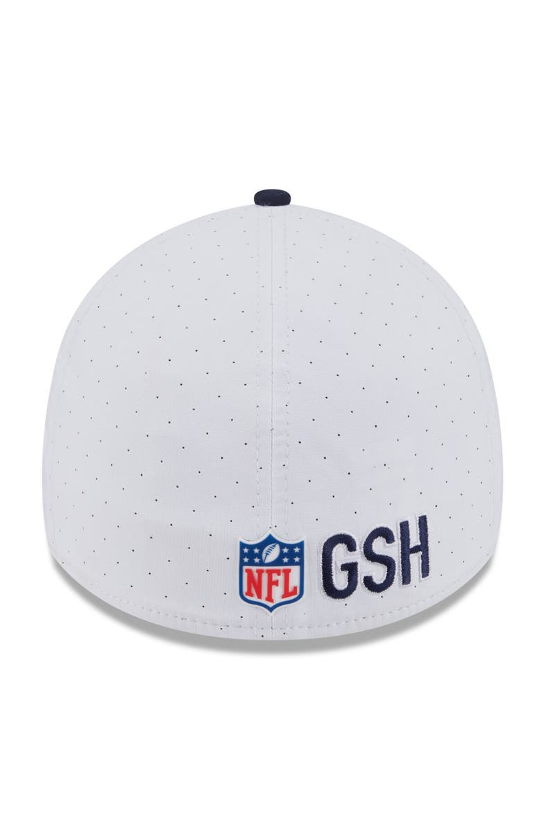 New Era Men's New Era  White/Navy Chicago Bears 2025 NFL Training Camp 39THIRTY Flex Hat, Alternate, color, 