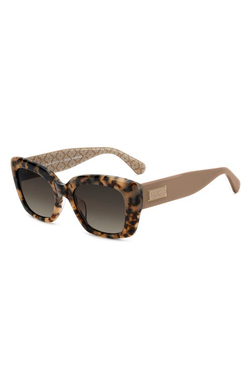 Kate Spade New York Jenell 51mm Gradient Rectangular Sunglasses