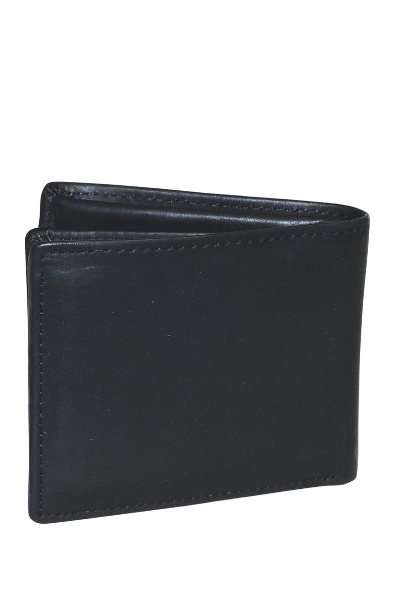 BUXTON Dopp Regatta Leather Convertible Thinfold Wallet, Alternate, color,