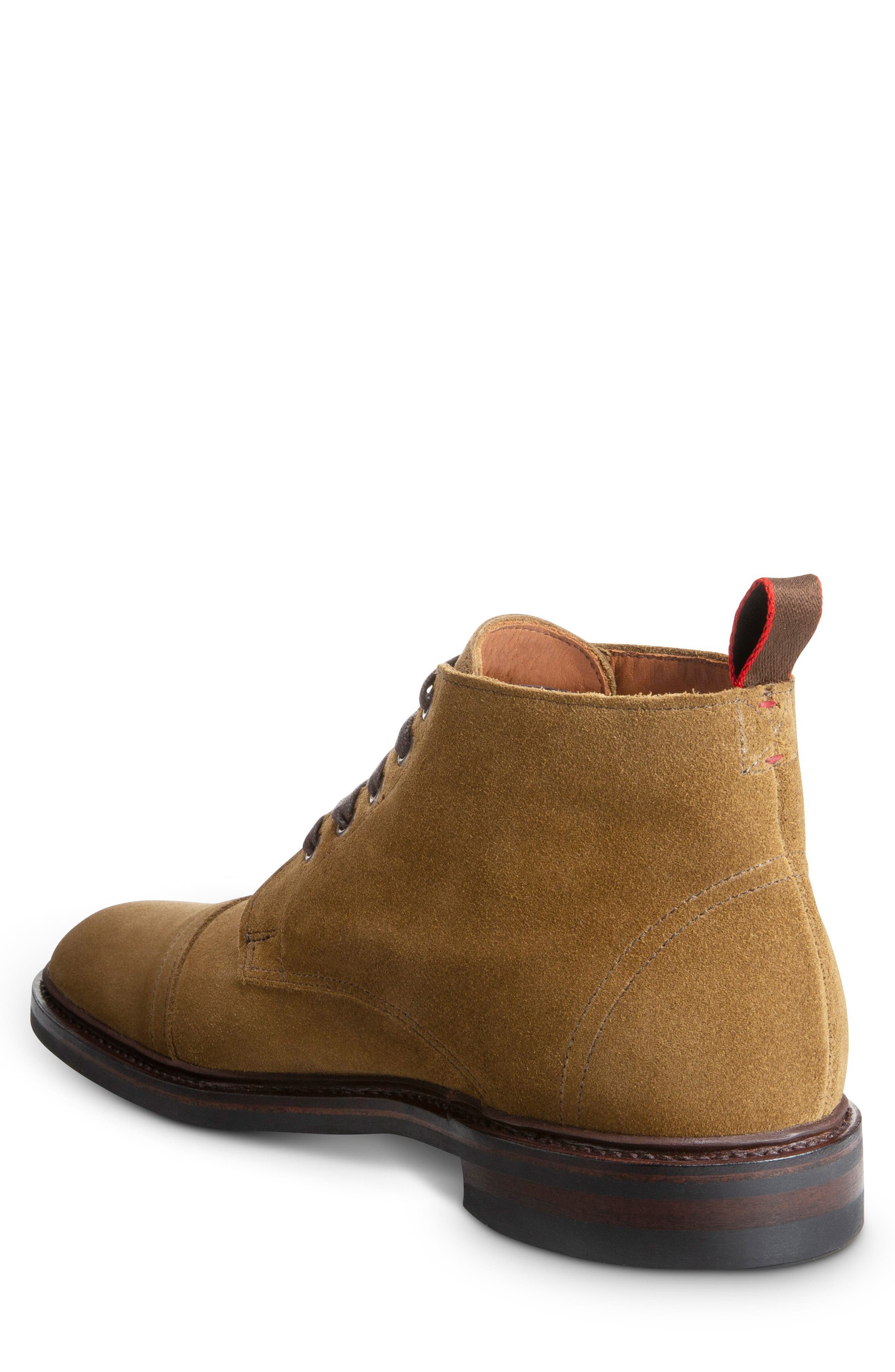 Allen Edmonds Patton Waterproof Suede Derby Boot, Alternate, color, 