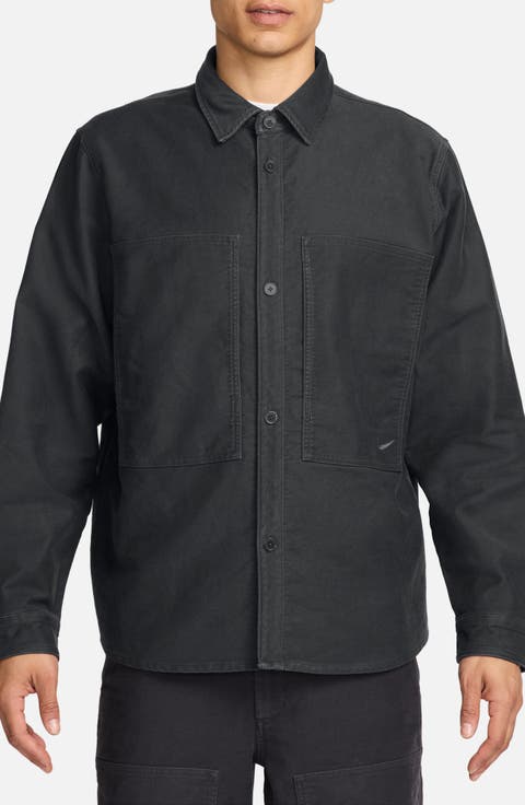 Oversize Button-Up Field Shirt