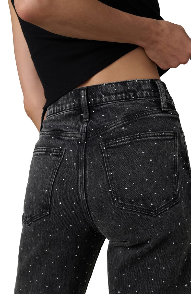 Joe's Jeans The Blake High Waist Crop Wide Leg Jeans, Alternate, color, Cosmic Night