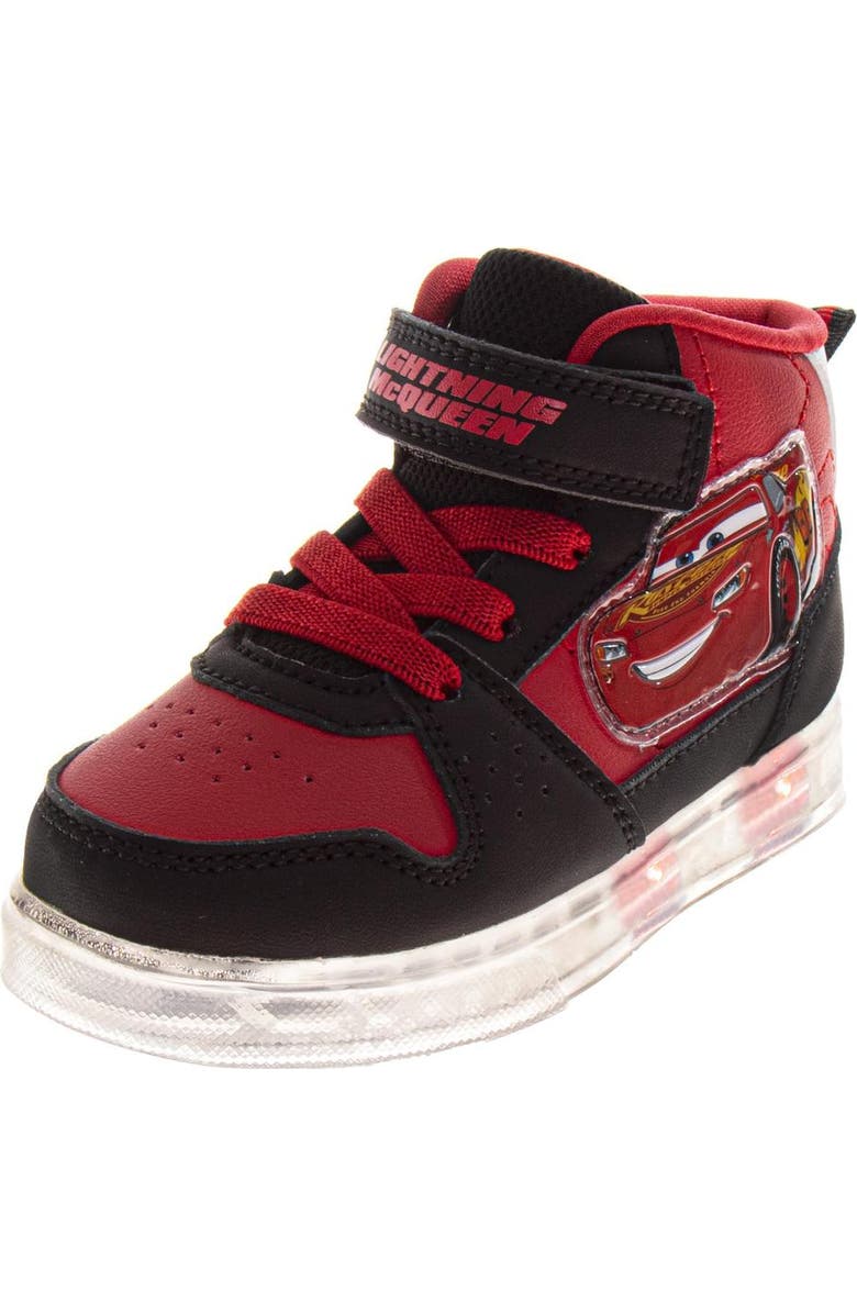 Disney Pixar Cars Sneakers, Main, color, Red Black