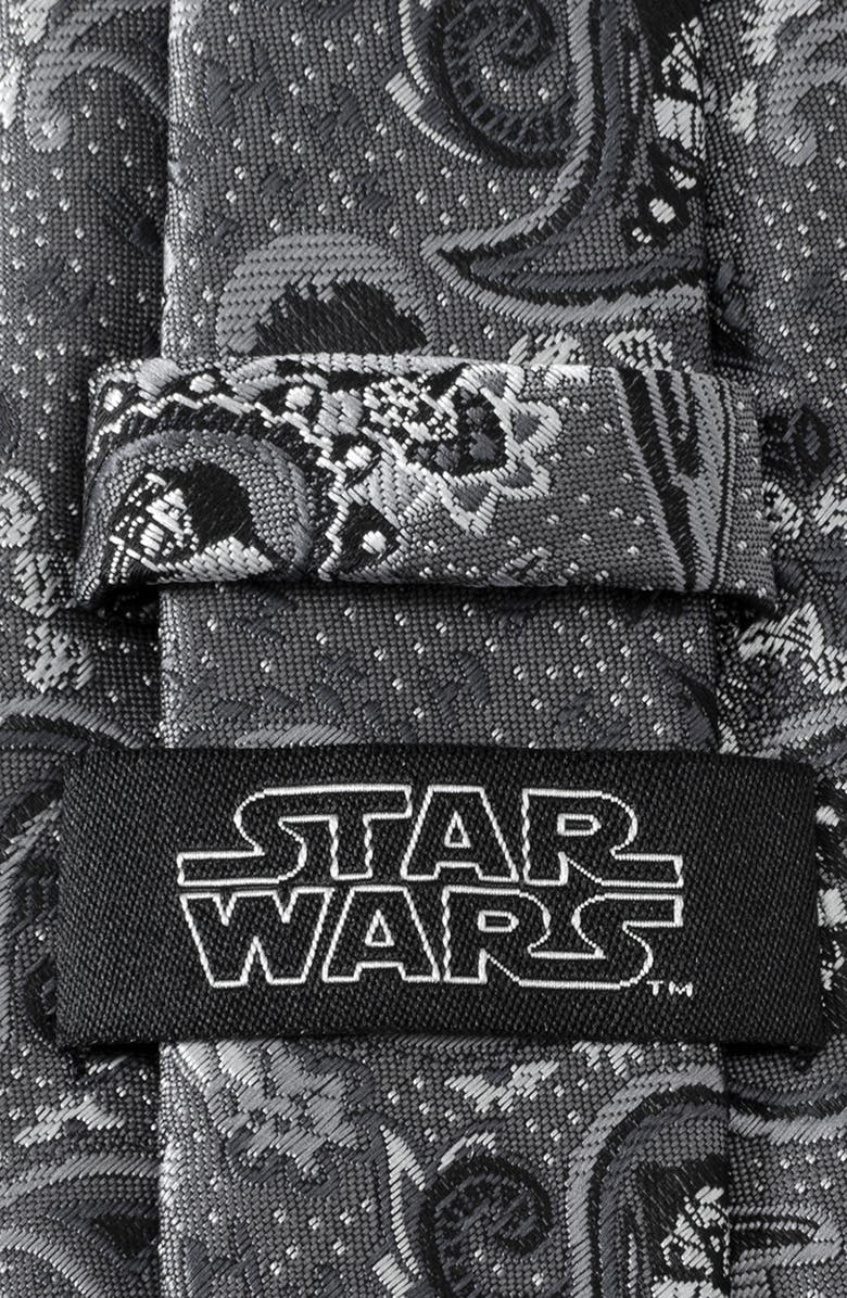 Cufflinks, Inc. Darth Vader Paisley Tie, Alternate, color, Gray