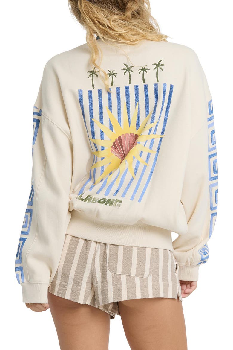 Carnival Kendal Graphic Sweatshirt, Alternate, color, WHITE CAP