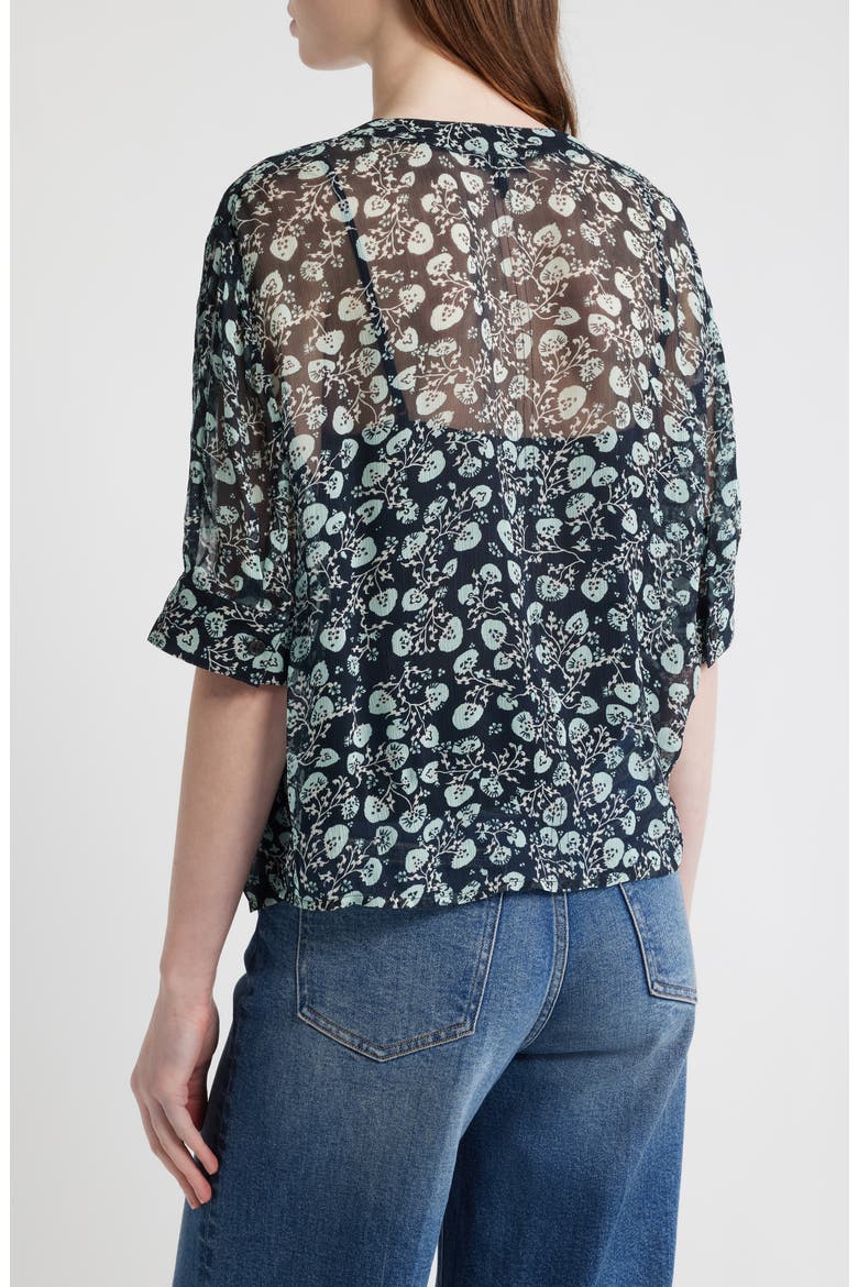 Taylor Floral Button-Up Shirt, Alternate, color, SAL FLORAL