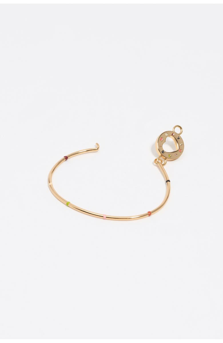 Bimba y Lola Logo Rigid Bracelet, Alternate, color, 