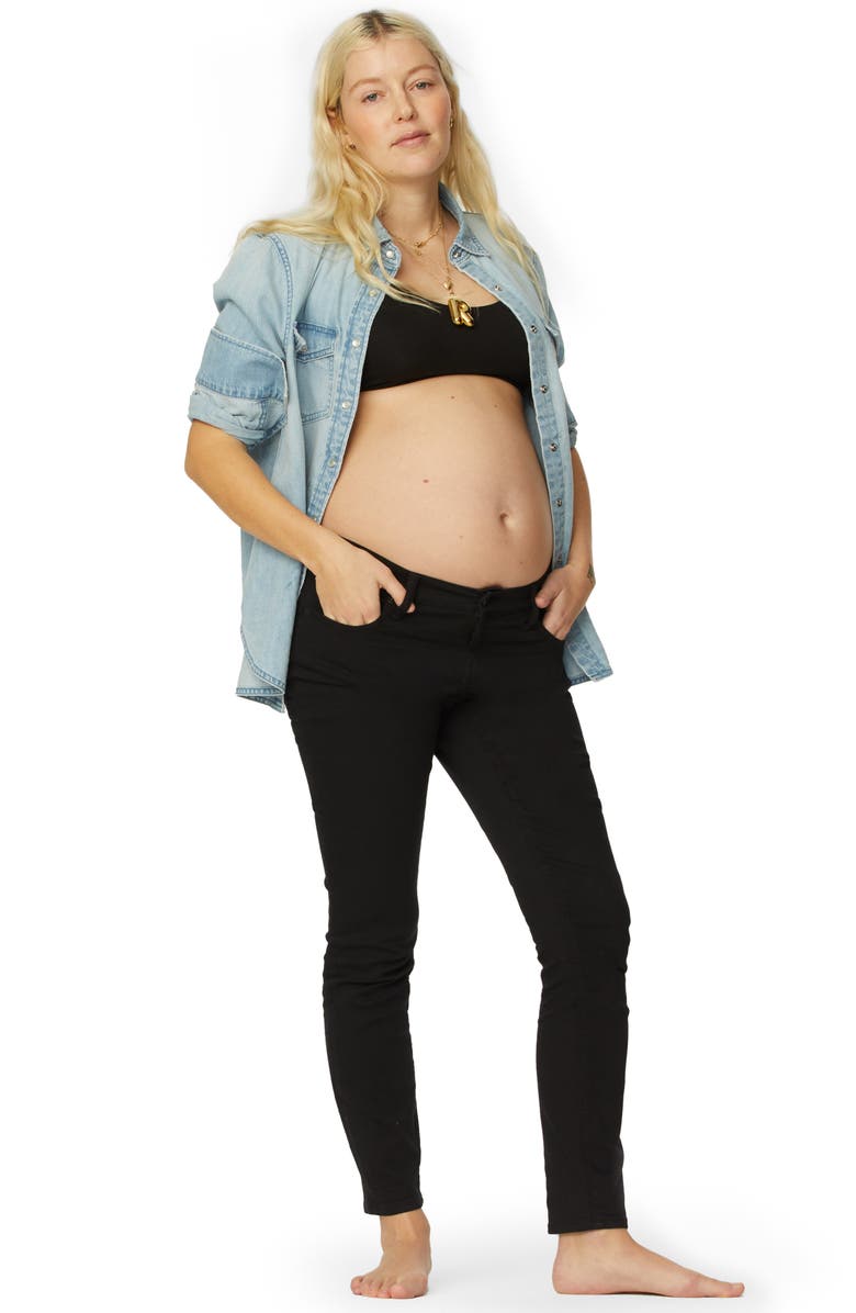 HATCH The Under The Bump Slim Maternity Jeans, Alternate, color,