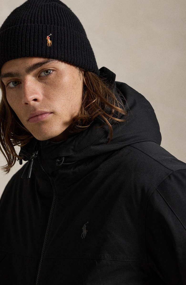 Polo Ralph Lauren The Eastview Hooded Jacket, Alternate, color, Polo Black