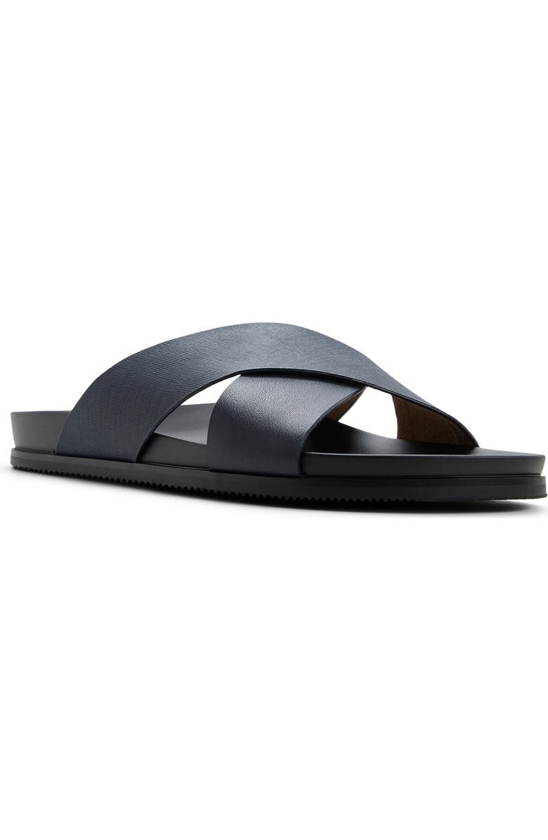 Ted Baker London Saltburn Slide Sandal, Main, color, Navy