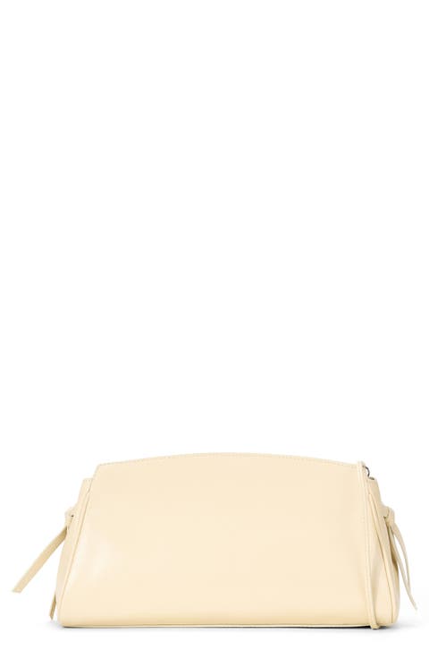 Maude Convertible Leather Clutch