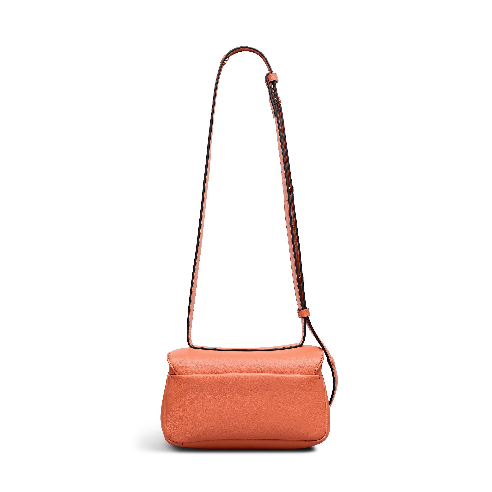 The Belsize - Puffy Small Flapover Shoulder Bag, Alternate, color, Lobster