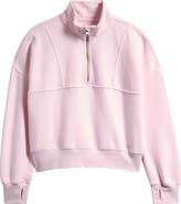 abercrombie kids Kids' Essential Quarter Zip Pullover