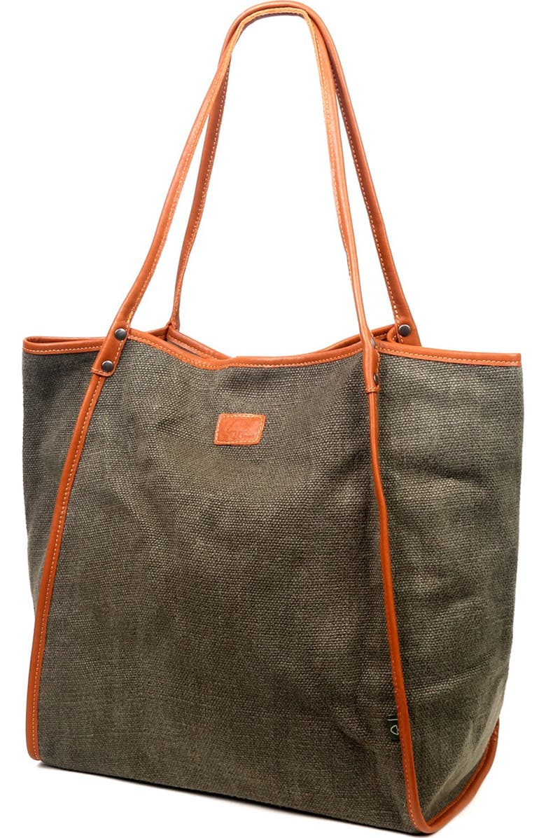 THE SAME DIRECTION Pine Hills Canvas Tote Bag, Alternate, color,