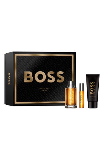 Hugo Boss Hugo The Scent Eau De Toilette 3-piece Gift Set $186 Value
