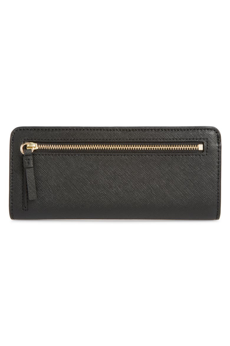 Robinson Slim Leather Wallet, Alternate, color, BLACK
