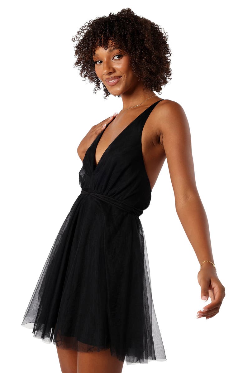 Petal 
Pup Arlowe Tulle Minidress, Alternate, color, 