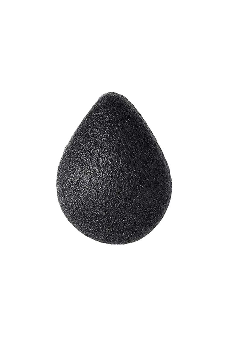 Natural Wood Charcoal Konjac Sponge 10-Pack, Alternate, color, Multicolor