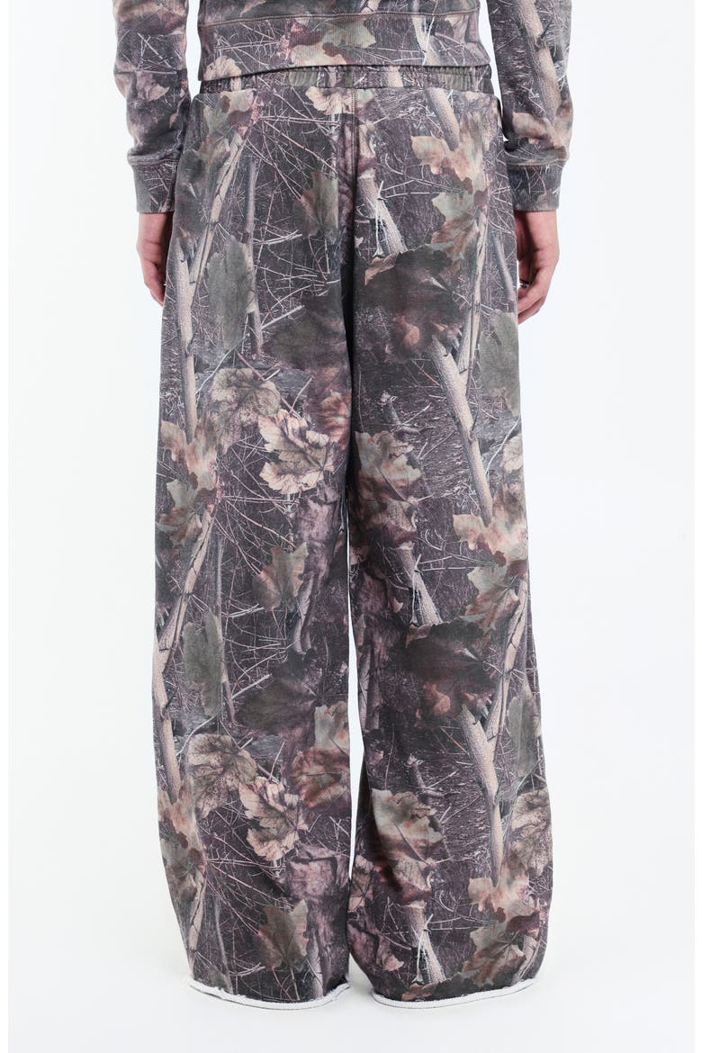Woodland Camo Print Monster Sweatpants, Alternate, color, CAMO