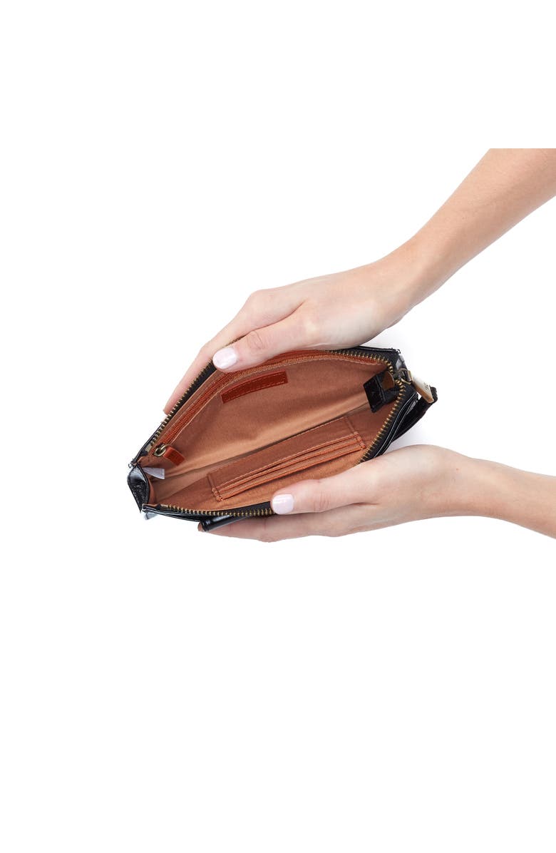 HOBO Zenith Leather Wristlet, Alternate, color, 