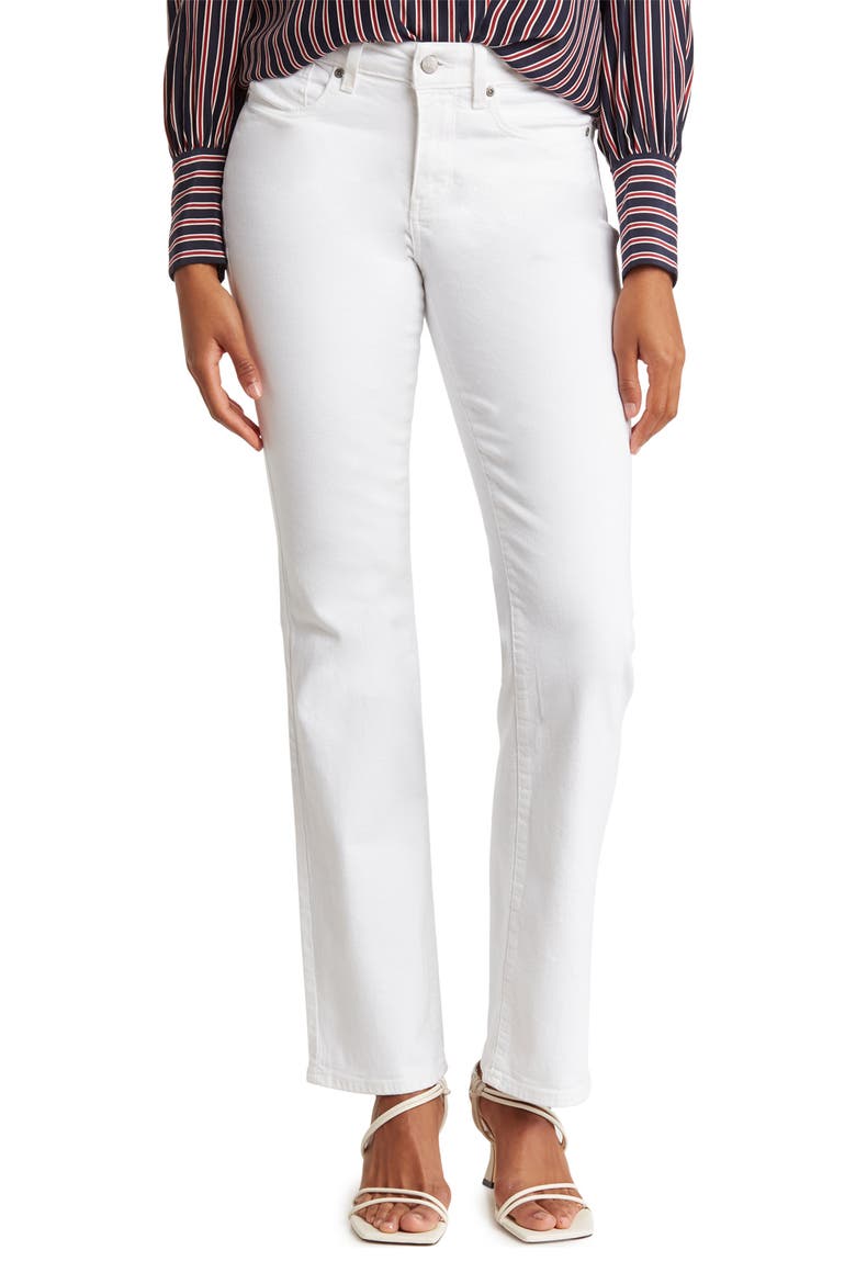 Straight Leg Jeans, Main, color, OPTIC WHITE