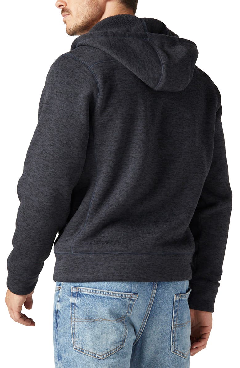 Lucky Brand Los Feliz Front Zip Hoodie, Alternate, color,