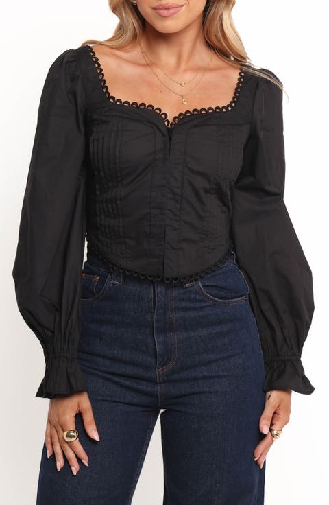 Lorelei Cotton Corset Top