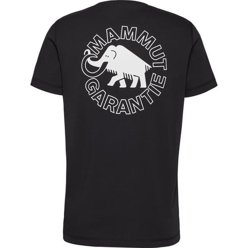 Mammut Core Garantie T-shirt In Black