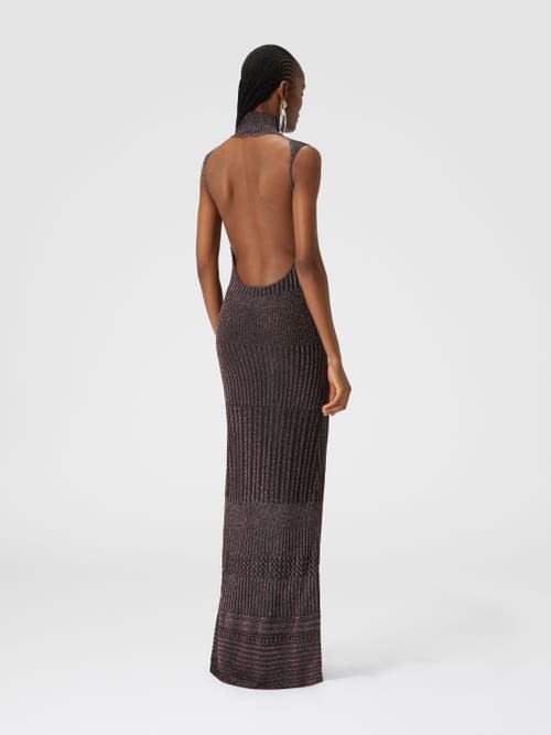 Missoni Sleeveless Dress In Black & Multicoloured