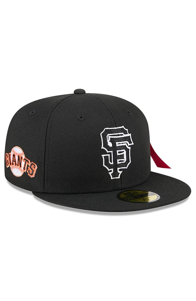 New Era x Alpha Industries Men's New Era x Alpha Industries  Black San Francisco Giants 59FIFTY Fitted Hat, Main, color, Black