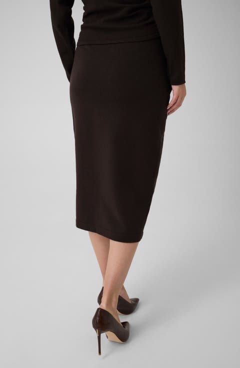 Mina Wrap Sweater Skirt