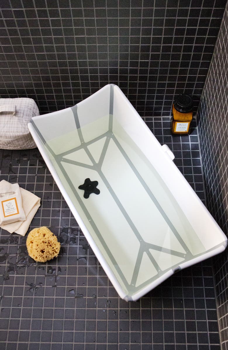 Stokke Flexi Bath<sup>®</sup> Foldable Baby Bathtub with Temperature Plug, Alternate, color,