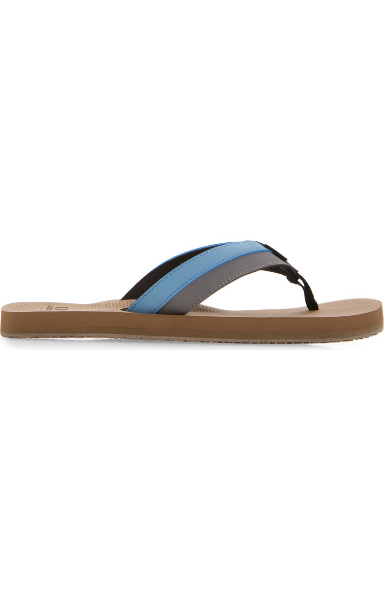 Oakley Burke Flip Flop, Alternate, color, Carafe