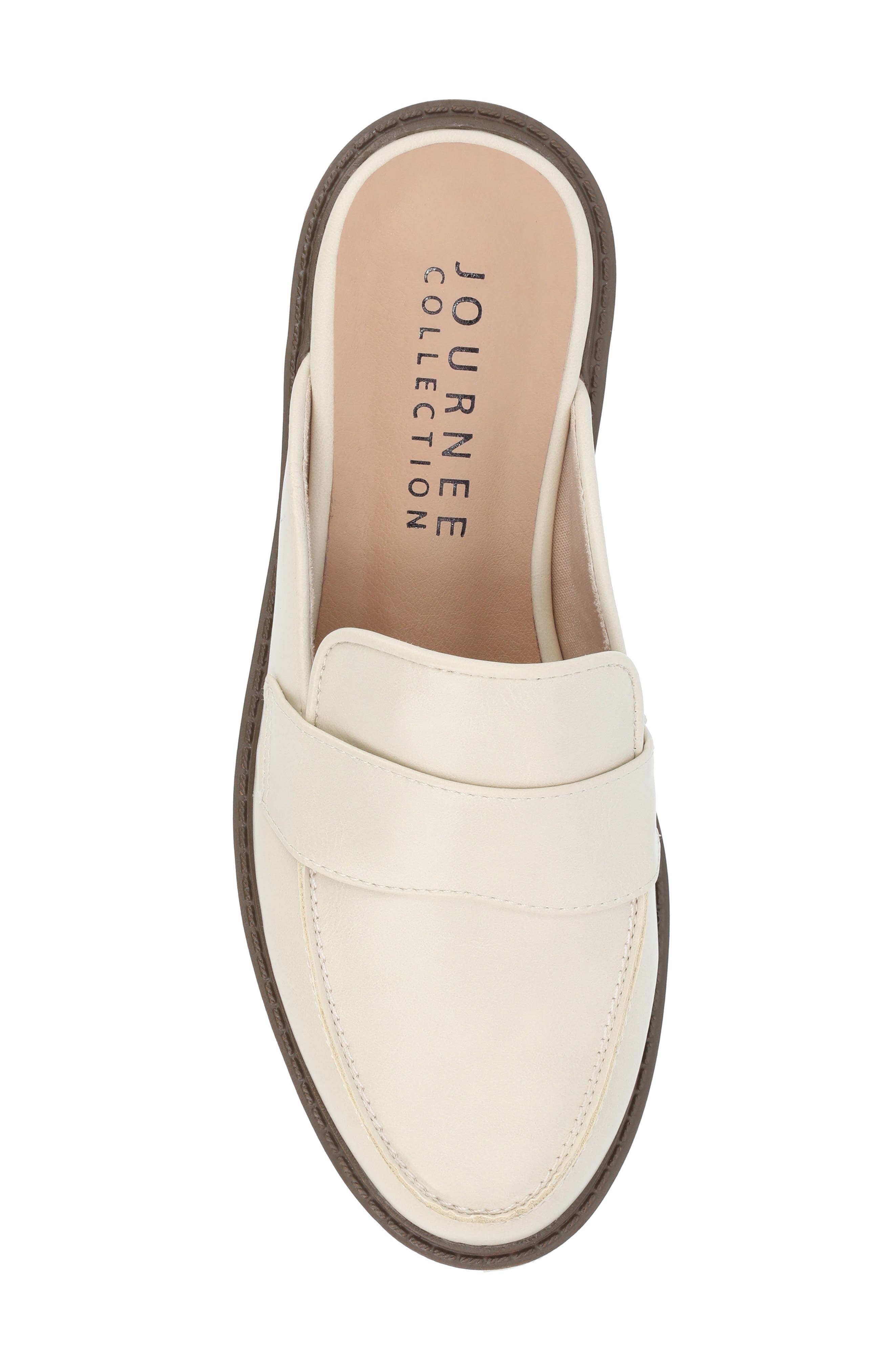 Miycah Lug Sole Platform Mule, Alternate, color, BEIGE