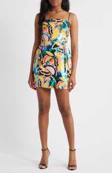 Saylor Dasha Sequin Cocktail Minidress