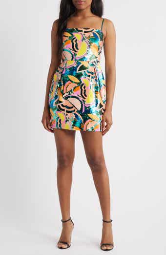 Saylor Dasha Sequin Cocktail Minidress