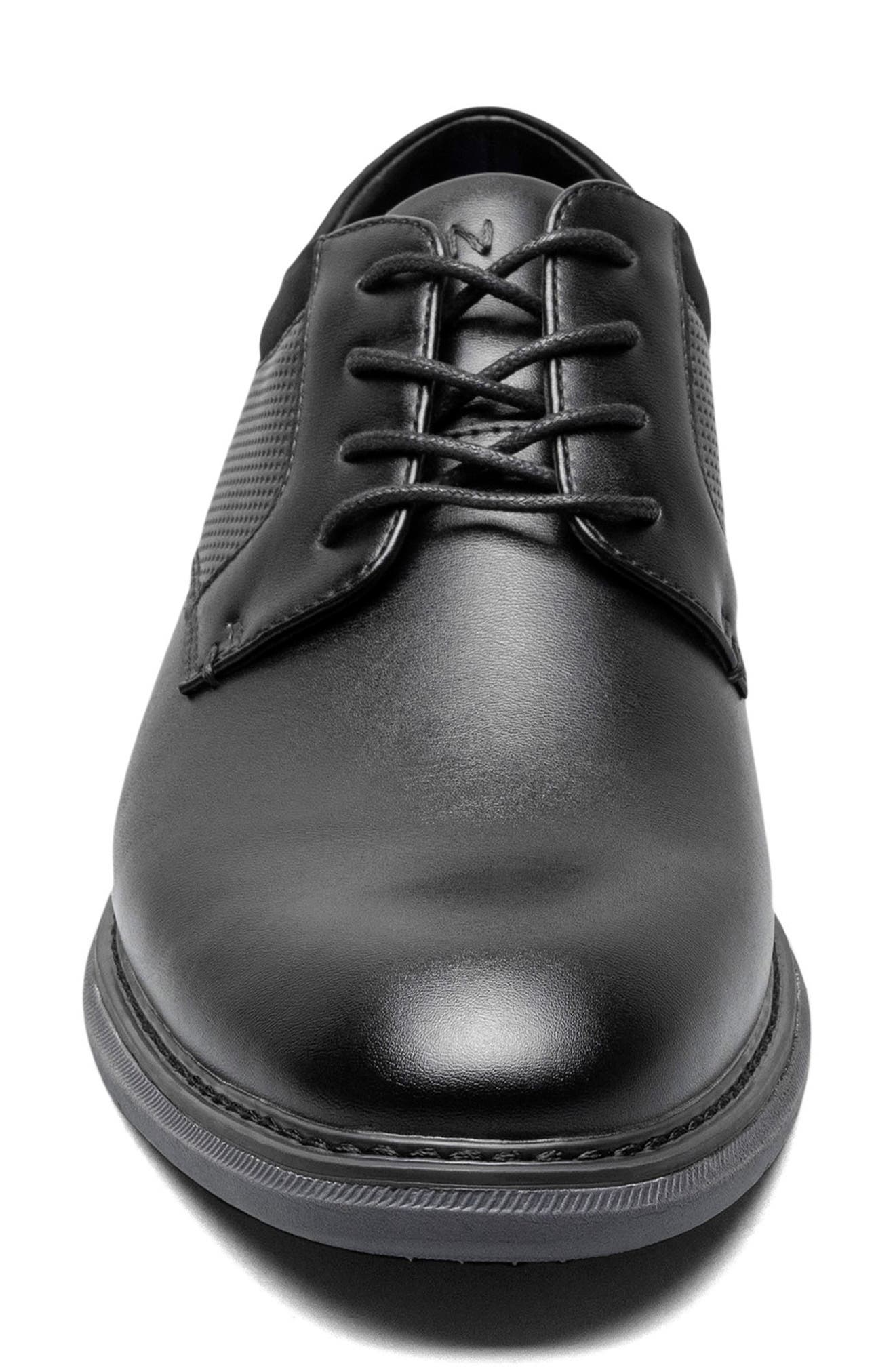 NUNN BUSH Chase Plain Toe Derby - Wide Width Available, Alternate, color, Black