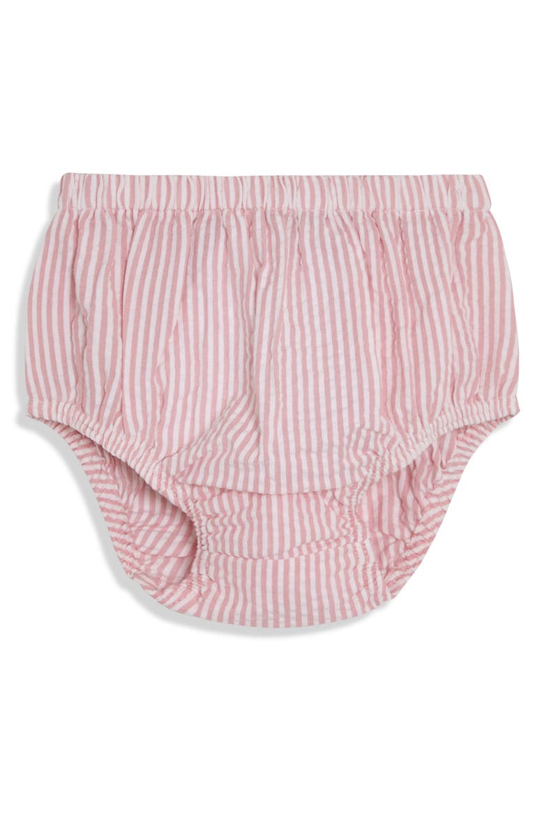 JOJO MAMAN BEBE Boat Appliqué Smocked Dress, Alternate, color, White