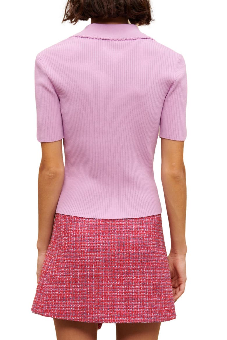 Mimosalia Rib Cardigan, Alternate, color, PARMA VIOLET